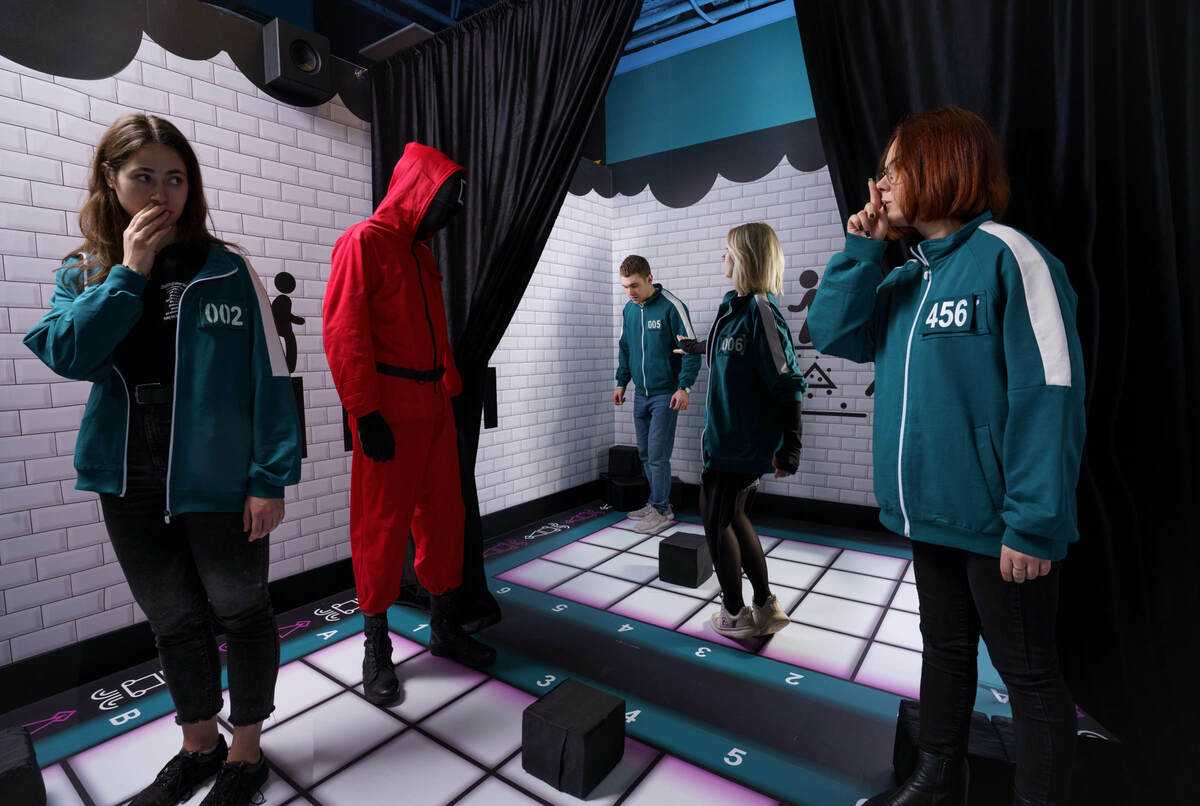 Фото квеста Игра в кальмара: тише едешь - дальше будешь Фото квеста Игра в кальмара: тише едешь - дальше будешь