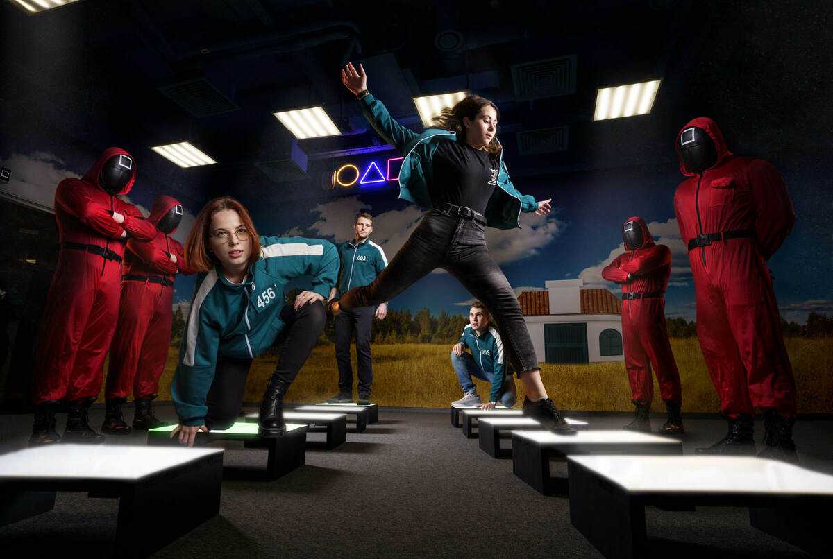 Фото квеста Игра в кальмара: тише едешь - дальше будешь Фото квеста Игра в кальмара: тише едешь - дальше будешь